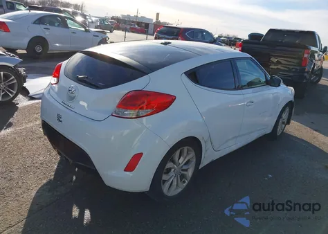 2012 Hyundai Veloster Base W/Gray z USA, uszkodzony, nr VIN KMHTC6AD3CU029364
